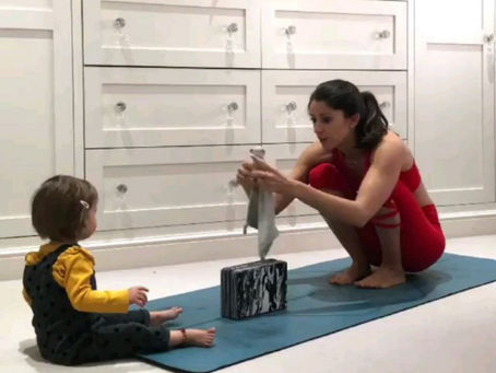 I'm Hannah @yoga_girl_london. I was drawn to yoga in 2014 while pregnant with my son.