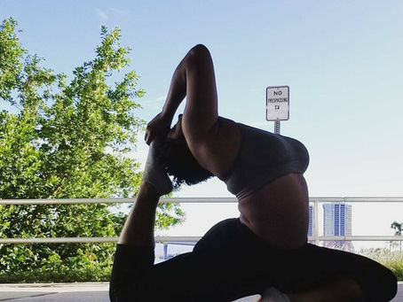 This is the amazing @futuresomething_yogi who agreed to share her #yogasavedmylife story