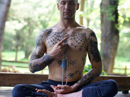 Meet @bluewolfyoga sharing his #yogasavedmylife story with us. These are his words 💚