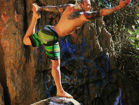 This is @arelspritetv, stepping up to share his #yogasavedmylife story to inspire others.