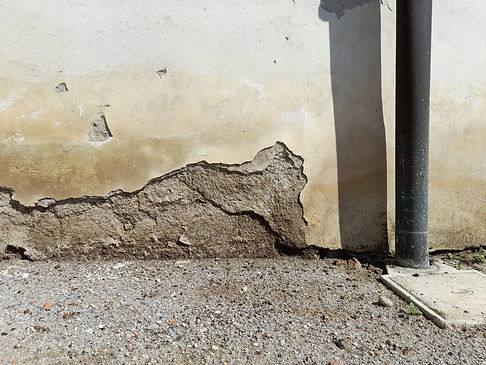 Dommages causés aux bâtiments par l'augmentation de l'humidité