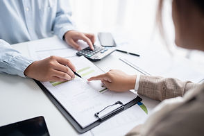 chef d'entreprise Auditeur ou personnel du service des revenus internes vérification des états financiers annuels société Audit Taxe comptable