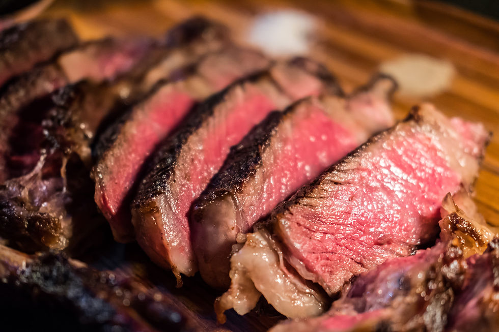 Viande découpée