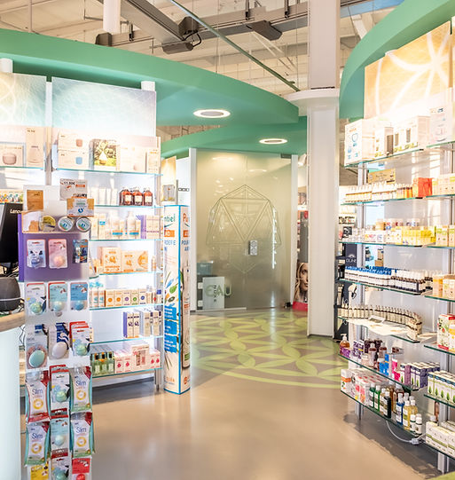 Intérieur Pharmacie Fleur de Vie
