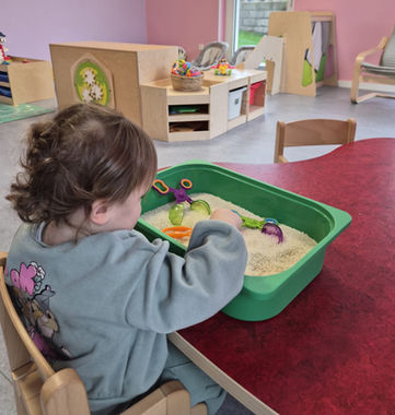 Intérieur de la crèche Spillplaz