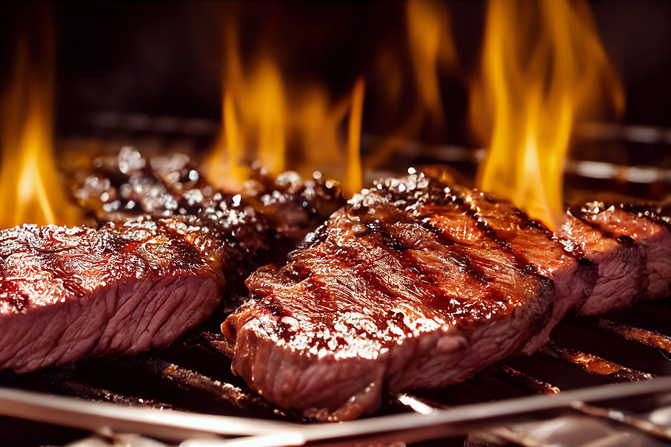 Viande grillée