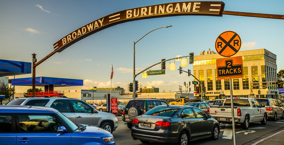 Getting Here/Parking Broadway Burlingame