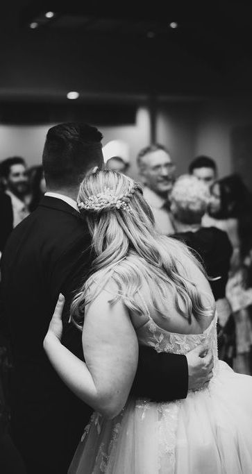 A heartfelt moment captured on the dance floor, showcasing the love and joy of a wedding celebration in Fraser Valley, BC.