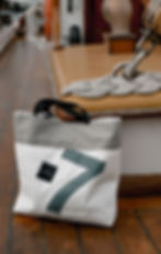 Vancouver Island Recycled Sailcloth tote.