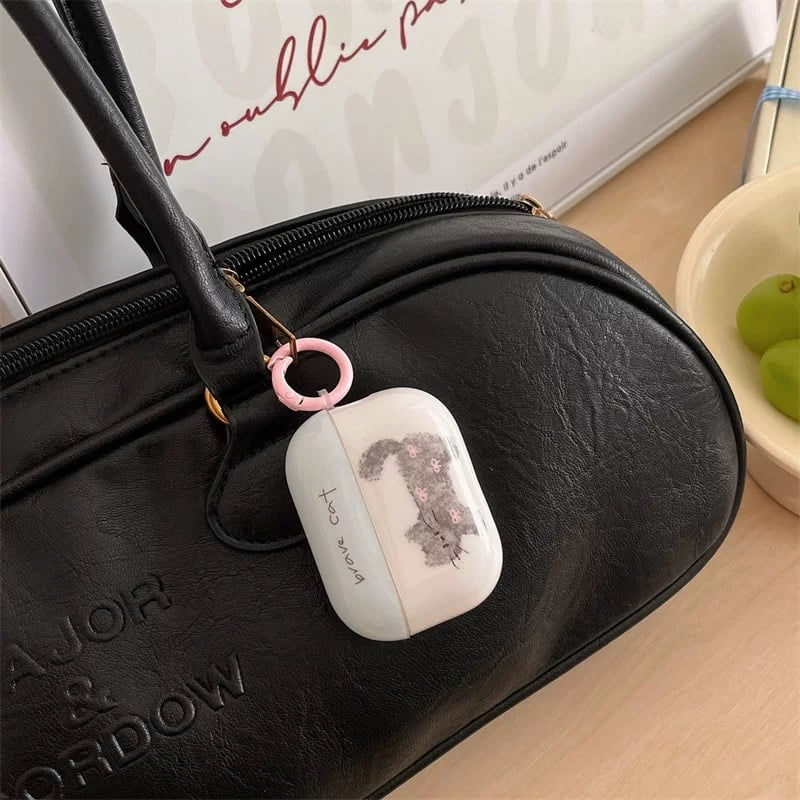 Thumbnail: Brave cat AirPods case
