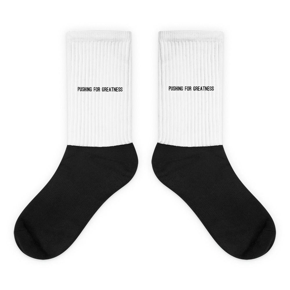 Pushing For Greatness Socks