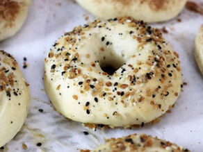 Homemade Bagels (3 Ingredients)