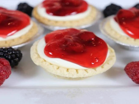Cherry Cheesecake Tarts
