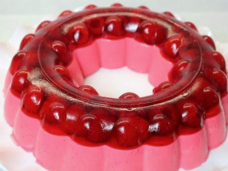 Creamy Raspberry Jell-O Dessert