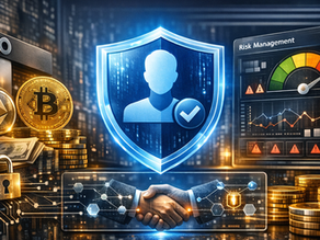 Illustration de crypto, KYC et gestion du risque pour l'article sur les casinos crypto.