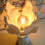 Miniaturbild: Big organic Tablelamp beige creme