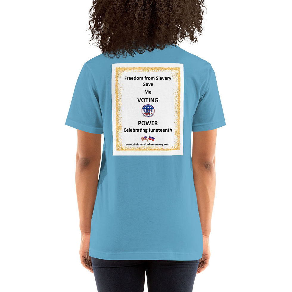 Thumbnail: Short-Sleeve Unisex T-Shirt front/back design
