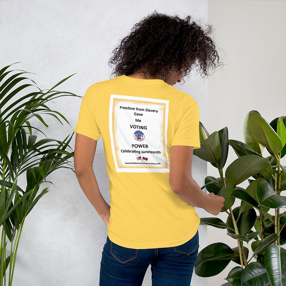 Thumbnail: Short-Sleeve Unisex T-Shirt front/back design