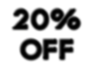 20% Discount Code