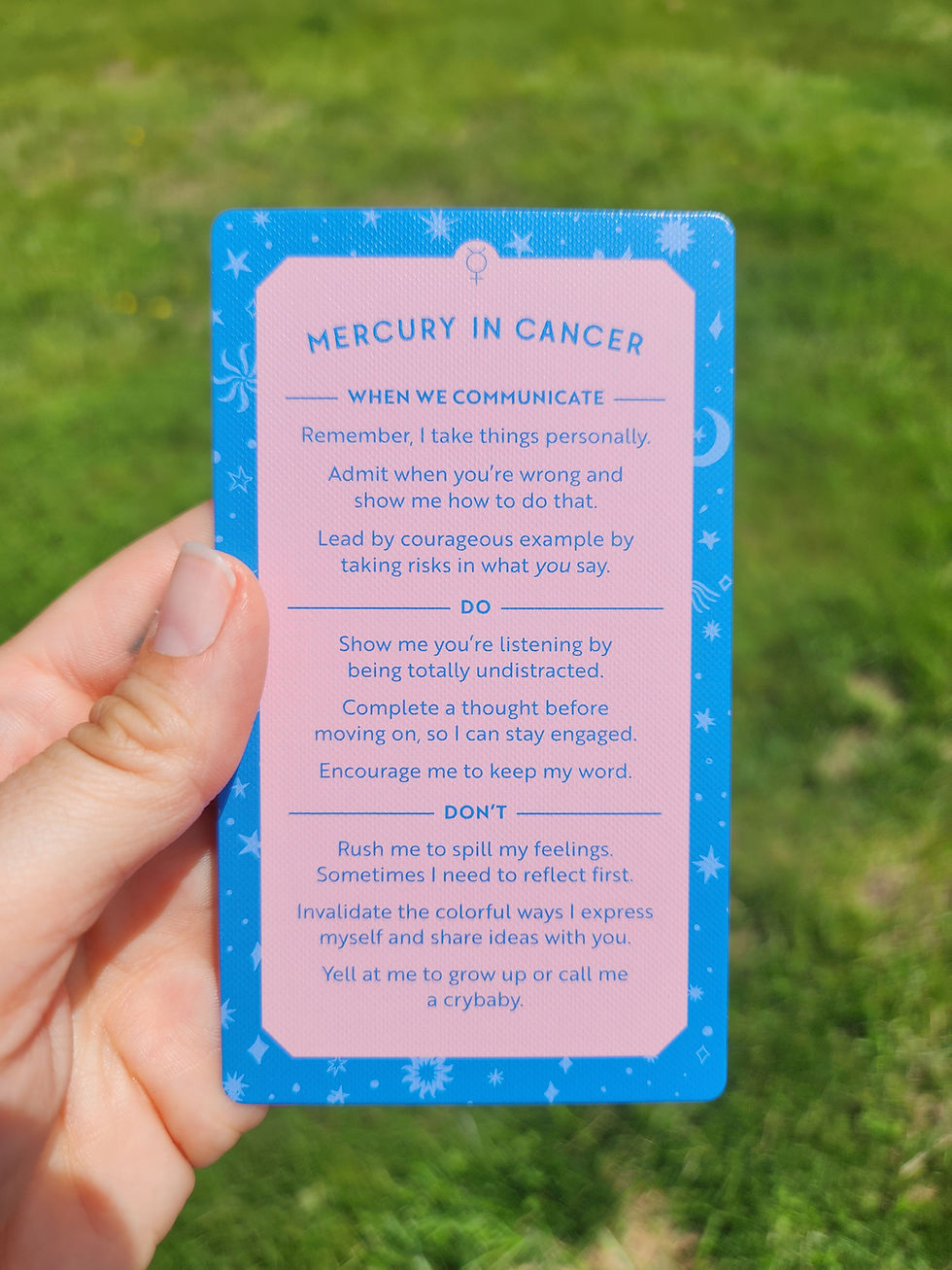 From the Cosmic Parenting Deck