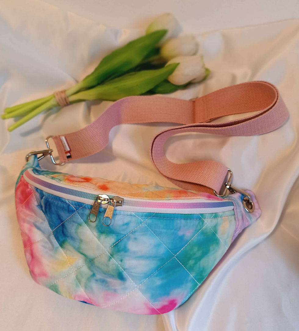 Miniature : Sac banane tie and dye multicolore 