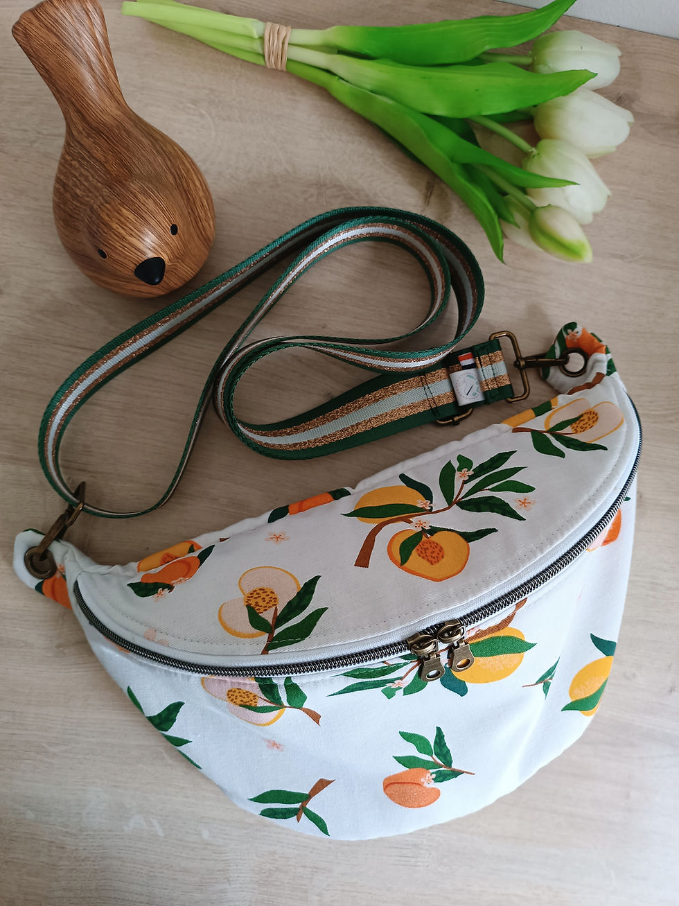 Miniature : Sac banane pêche XL
