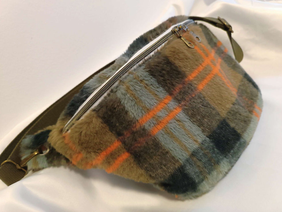 Miniature : Sac banane XL poilu