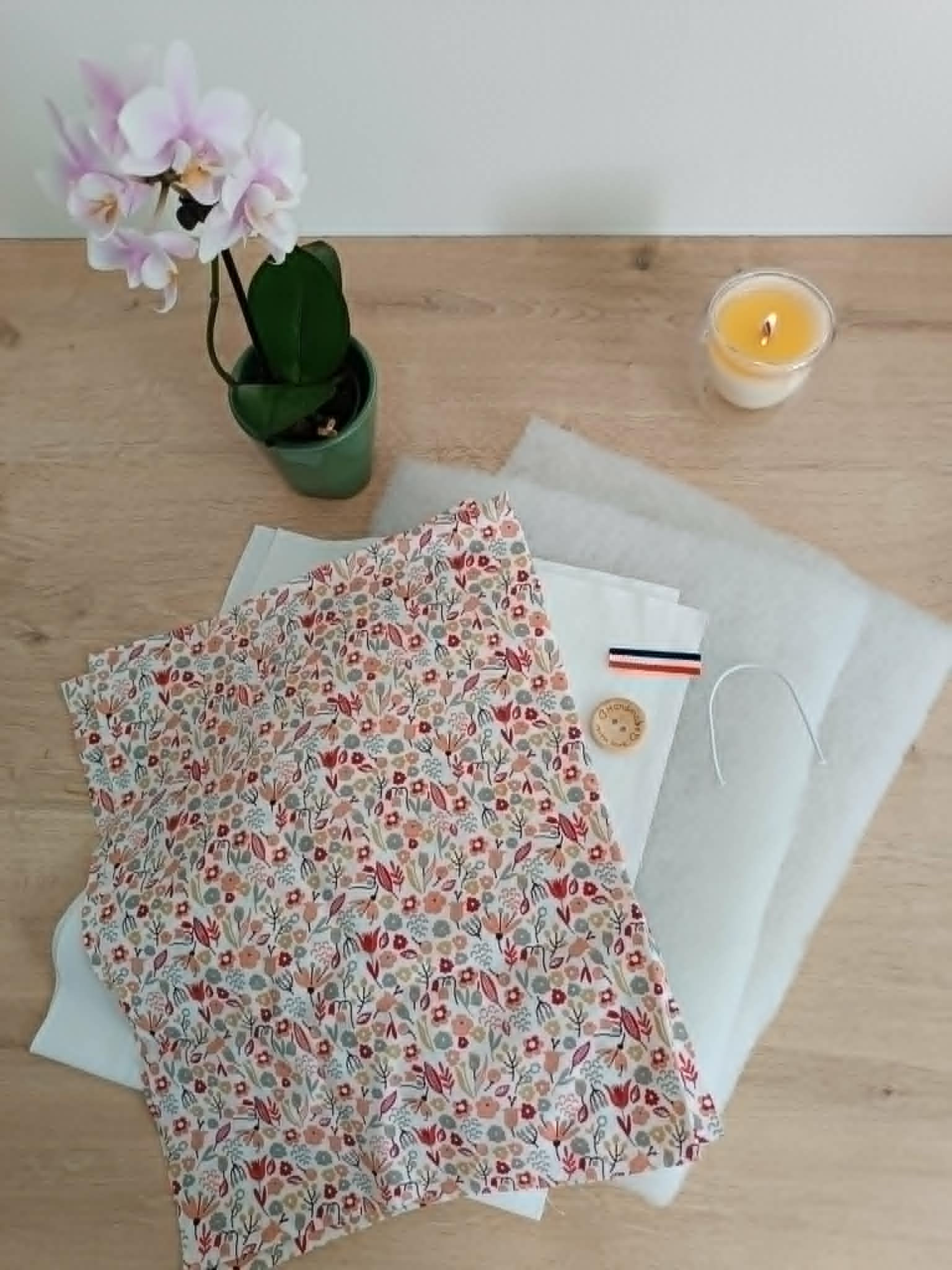 Kit couture pochette à livre