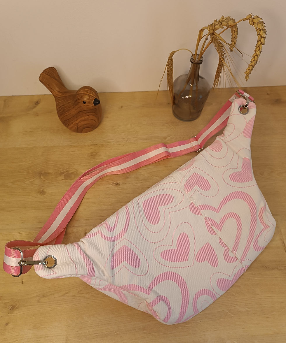 Miniature : Sacs bananes upcyclés XL 