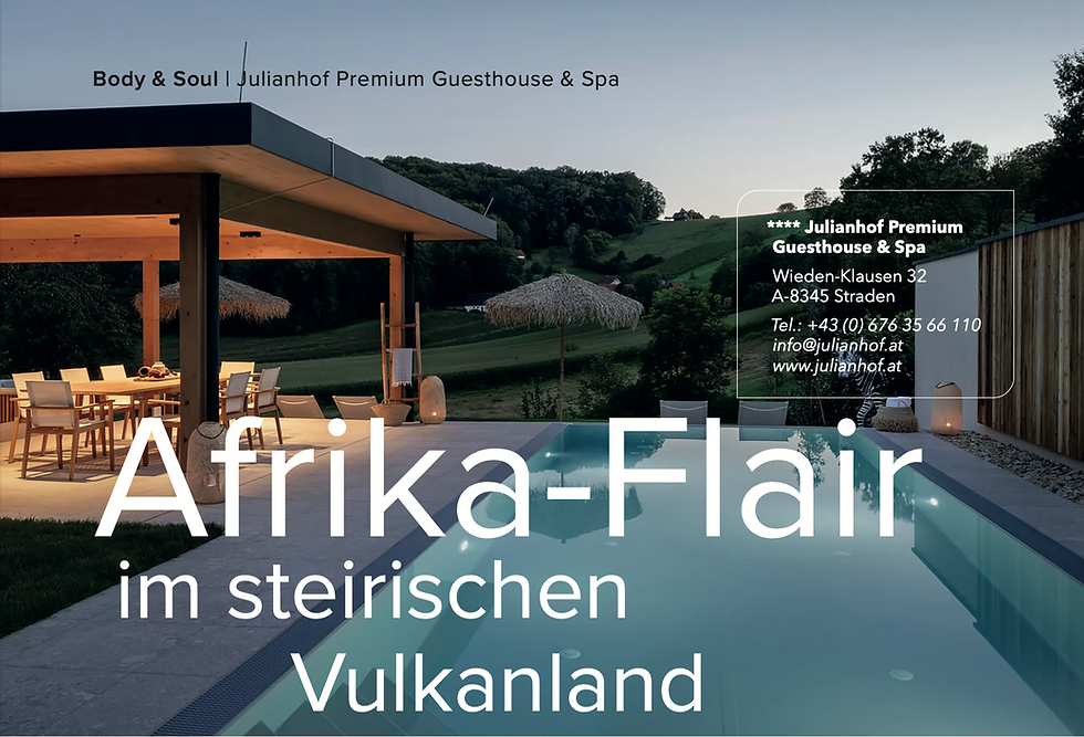 Presse Julianhof Premium Guesthouse & Spa