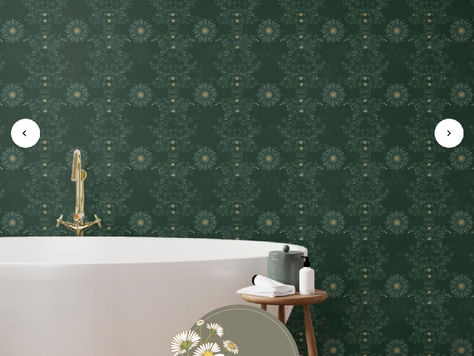 Des Rosettes Émeraudes