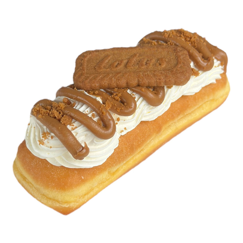Biscoff Long John Donut