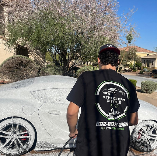 Exterior wash package