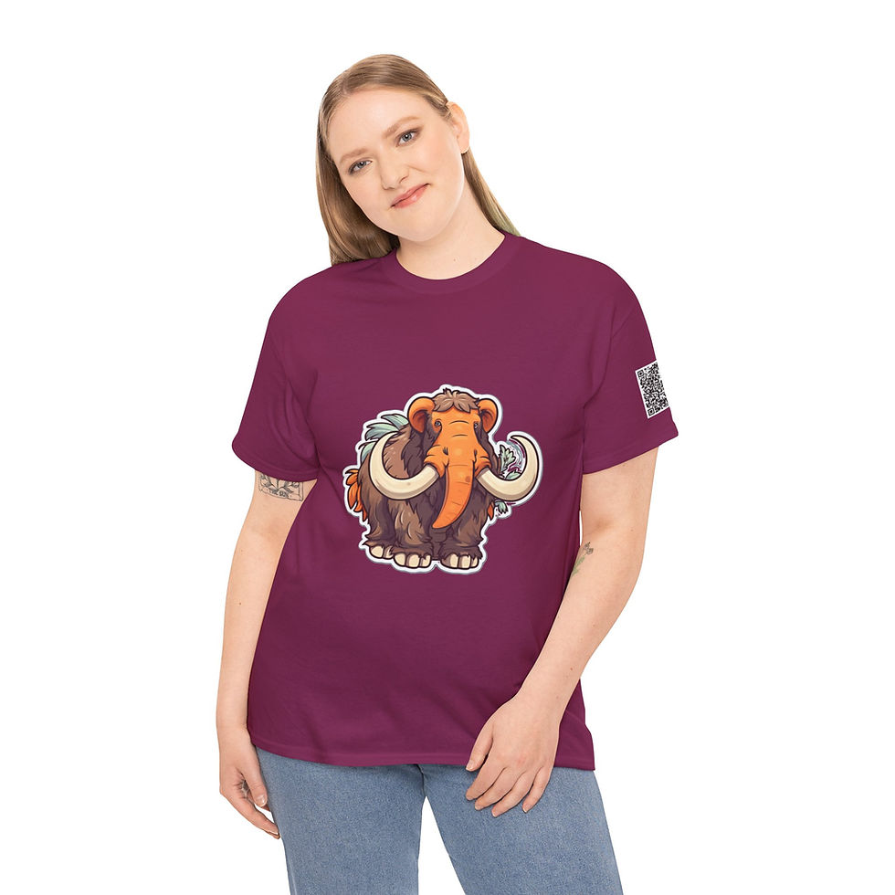 Thumbnail: Wooly Mammoth Unisex Heavy Cotton Tee