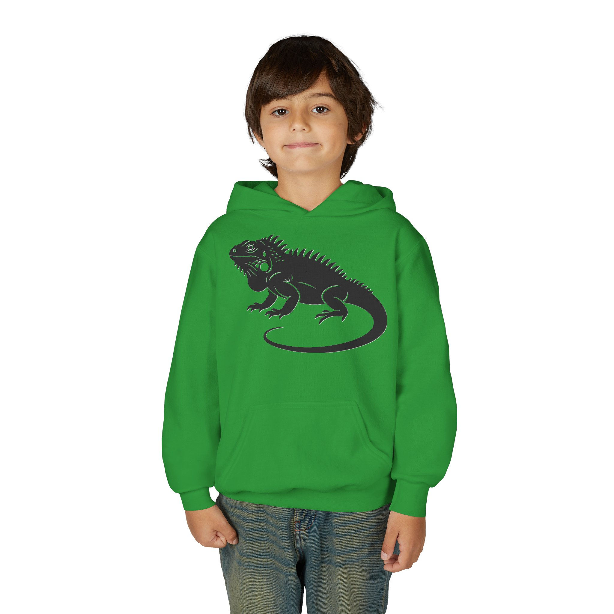 Iguana Youth Heavy Blend Hooded Sweatshirt