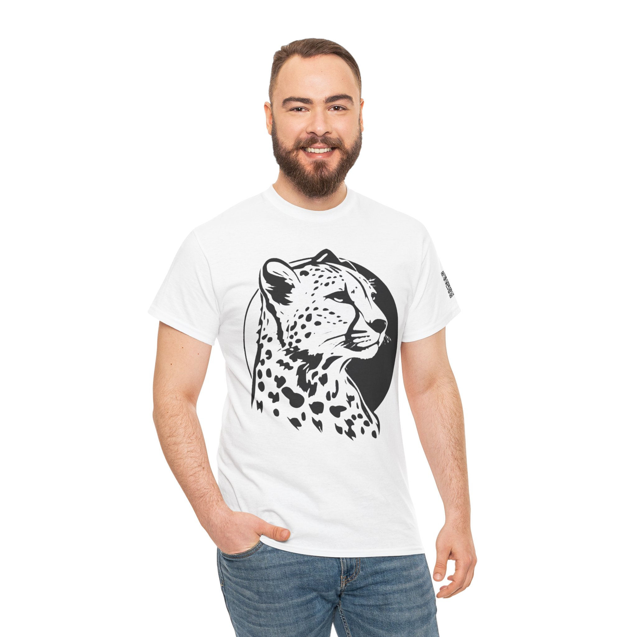 Cheetah Unisex Heavy Cotton Tee