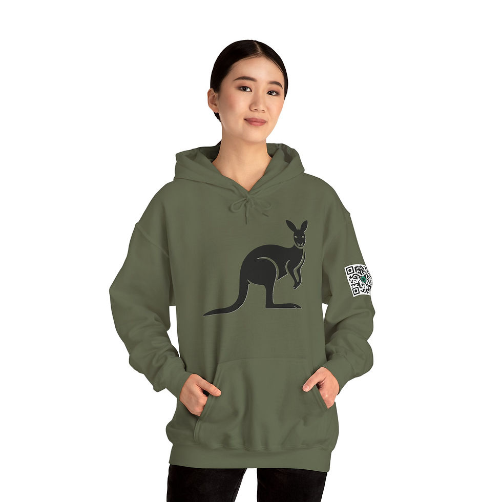 Thumbnail: Kangaroo Unisex Heavy Blend™ Hooded Sweatshirt