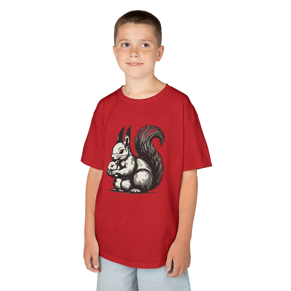 Thumbnail: Squirrel Kids Heavy Cotton™ Tee