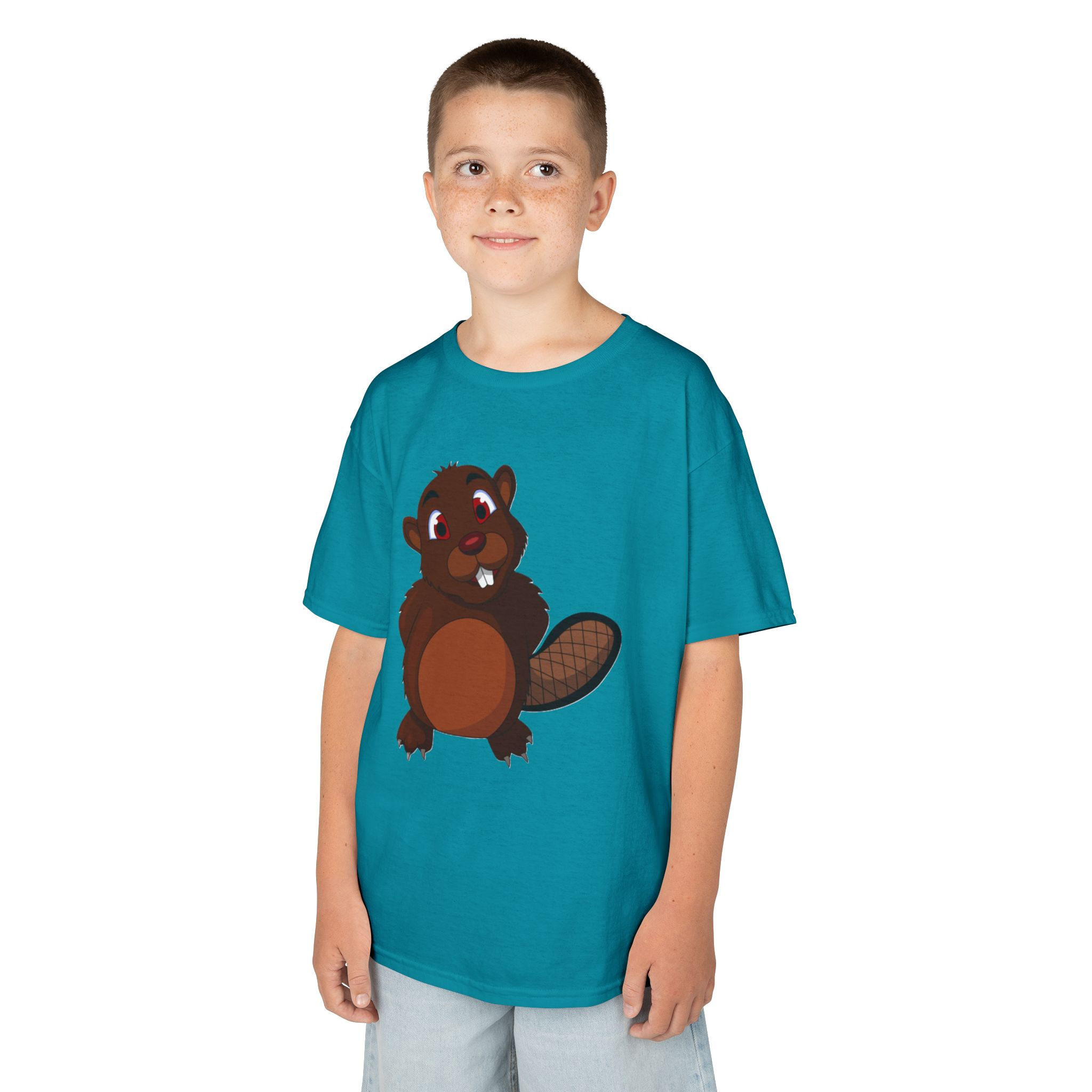 Beaver Colorful  Kids Heavy Cotton™ Tee