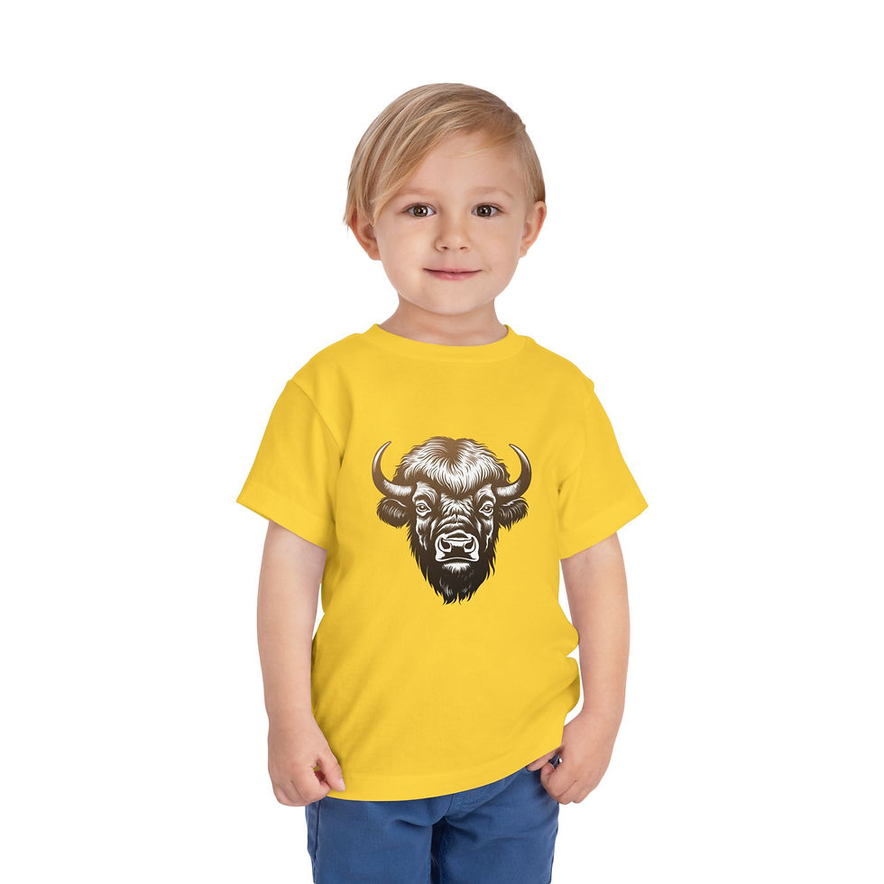 Thumbnail: Bison Toddler Short Sleeve Tee