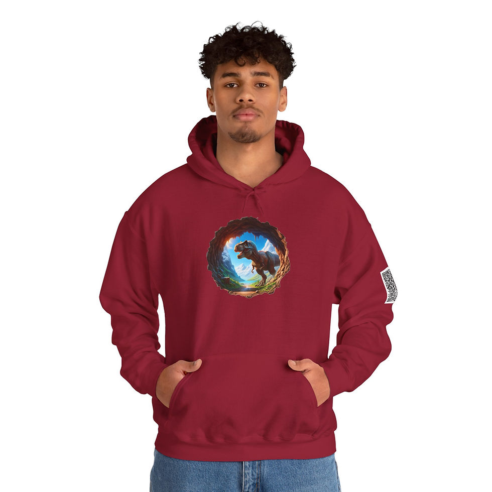 Thumbnail: T-Rex Unisex Heavy Blend™ Hooded Sweatshirt