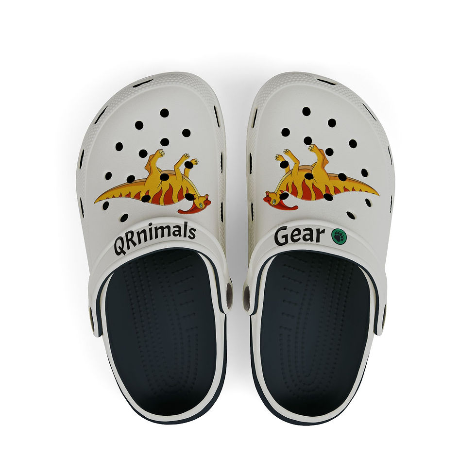 Thumbnail: Parasaurolophus Colorful Kid's EVA Foam Clogs (AOP)