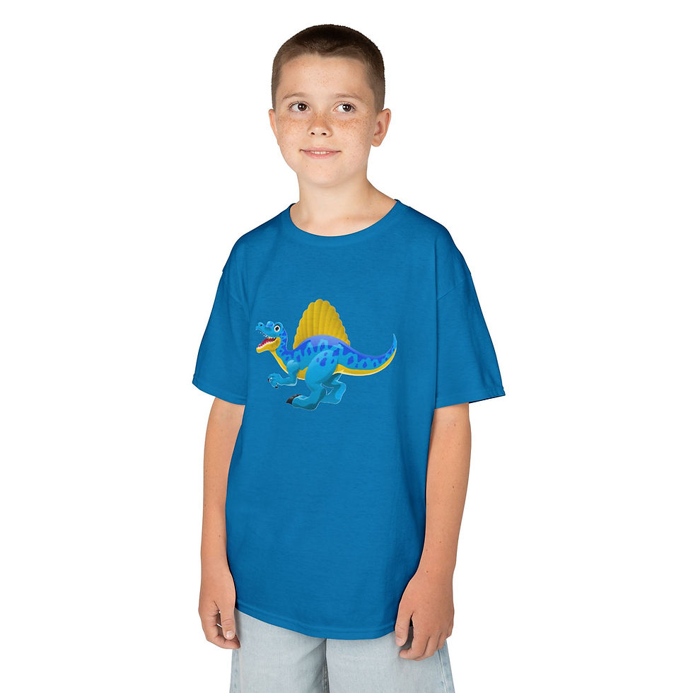 Thumbnail: Spinosaurus Colorful Kids Heavy Cotton™ Tee