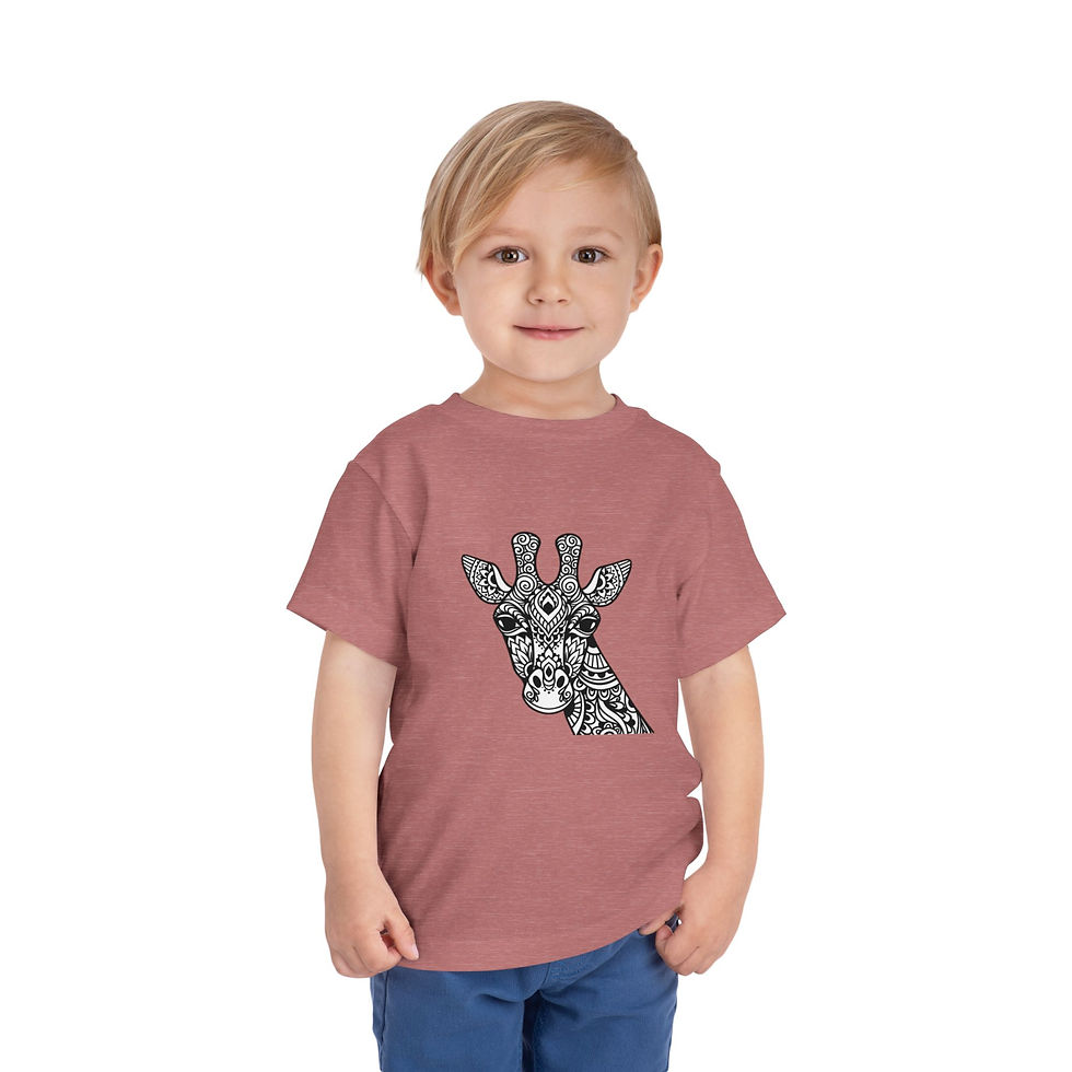 Thumbnail: Giraffe Toddler Short Sleeve Tee