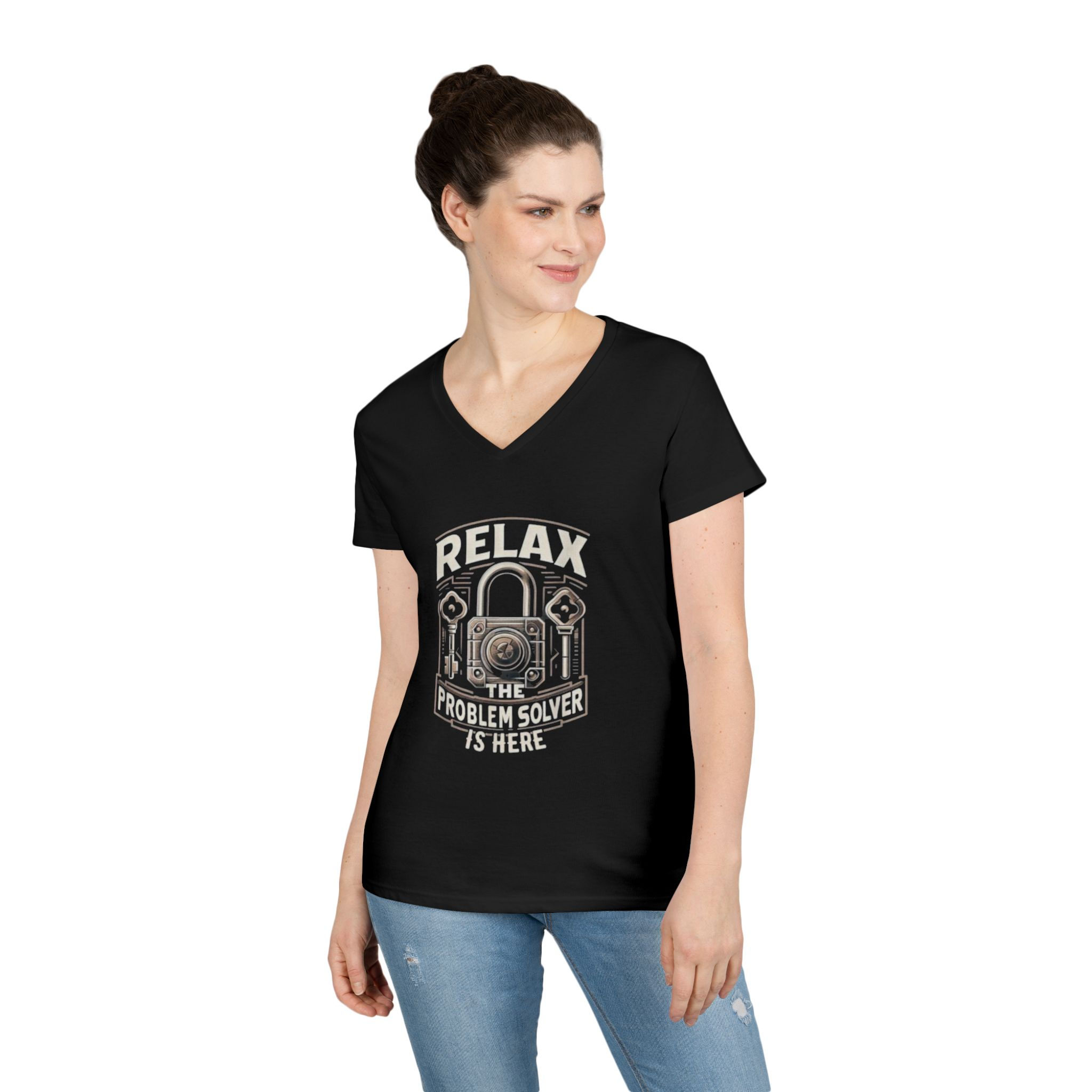 Relax Ladies' V-Neck T-Shirt