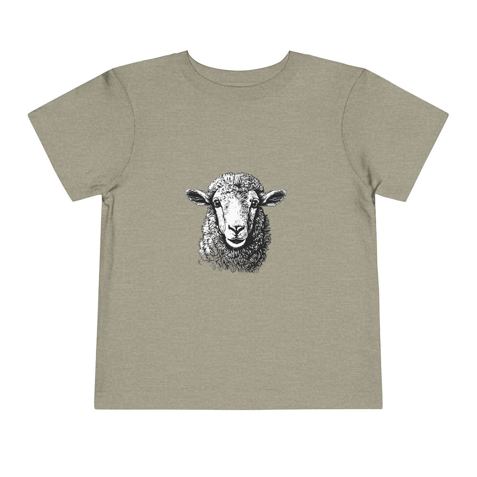 Thumbnail: Sheep Toddler Short Sleeve Tee