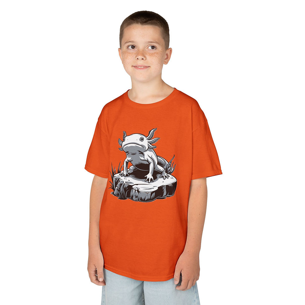 Thumbnail: Axolotl Kids Heavy Cotton™ Tee