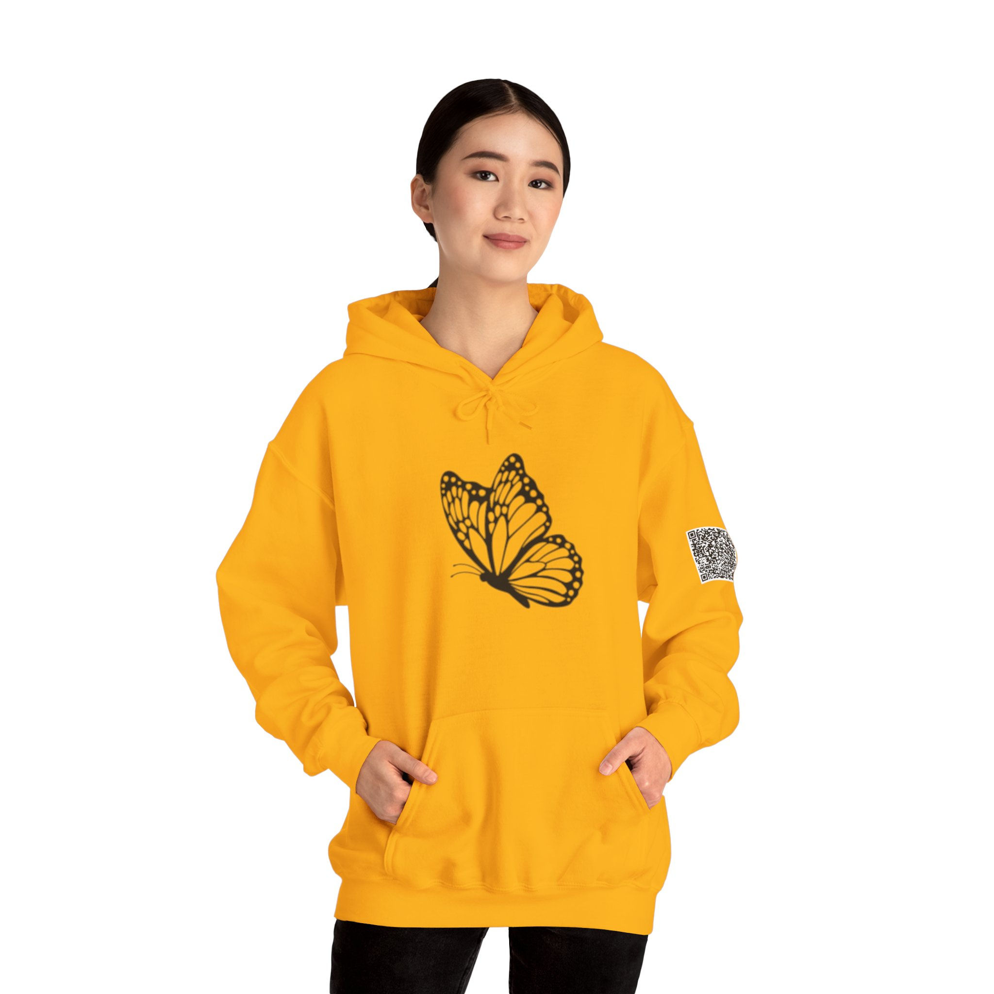 Butterfly Unisex Heavy Blend™ Hooded Sweatshirt