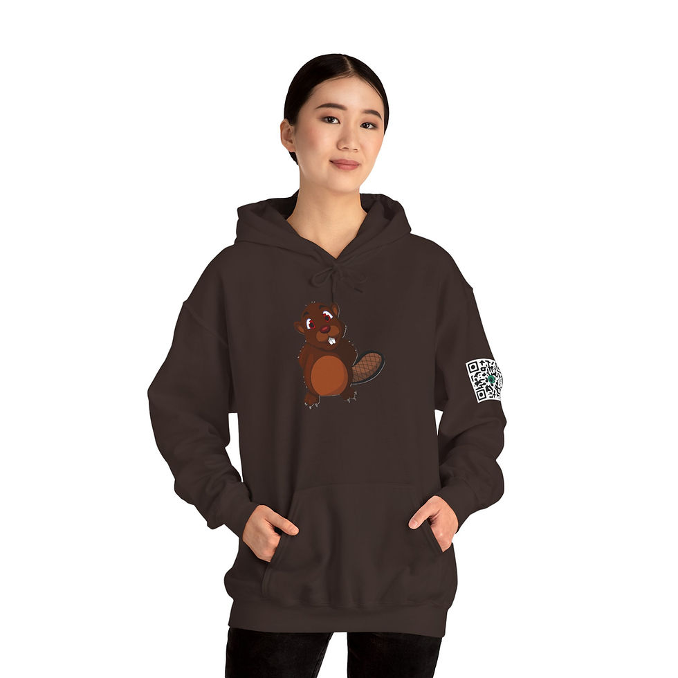 Thumbnail: Beaver Colorful Unisex Heavy Blend™ Hooded Sweatshirt