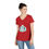 Thumbnail: Penguin Colorful Ladies' V-Neck T-Shirt